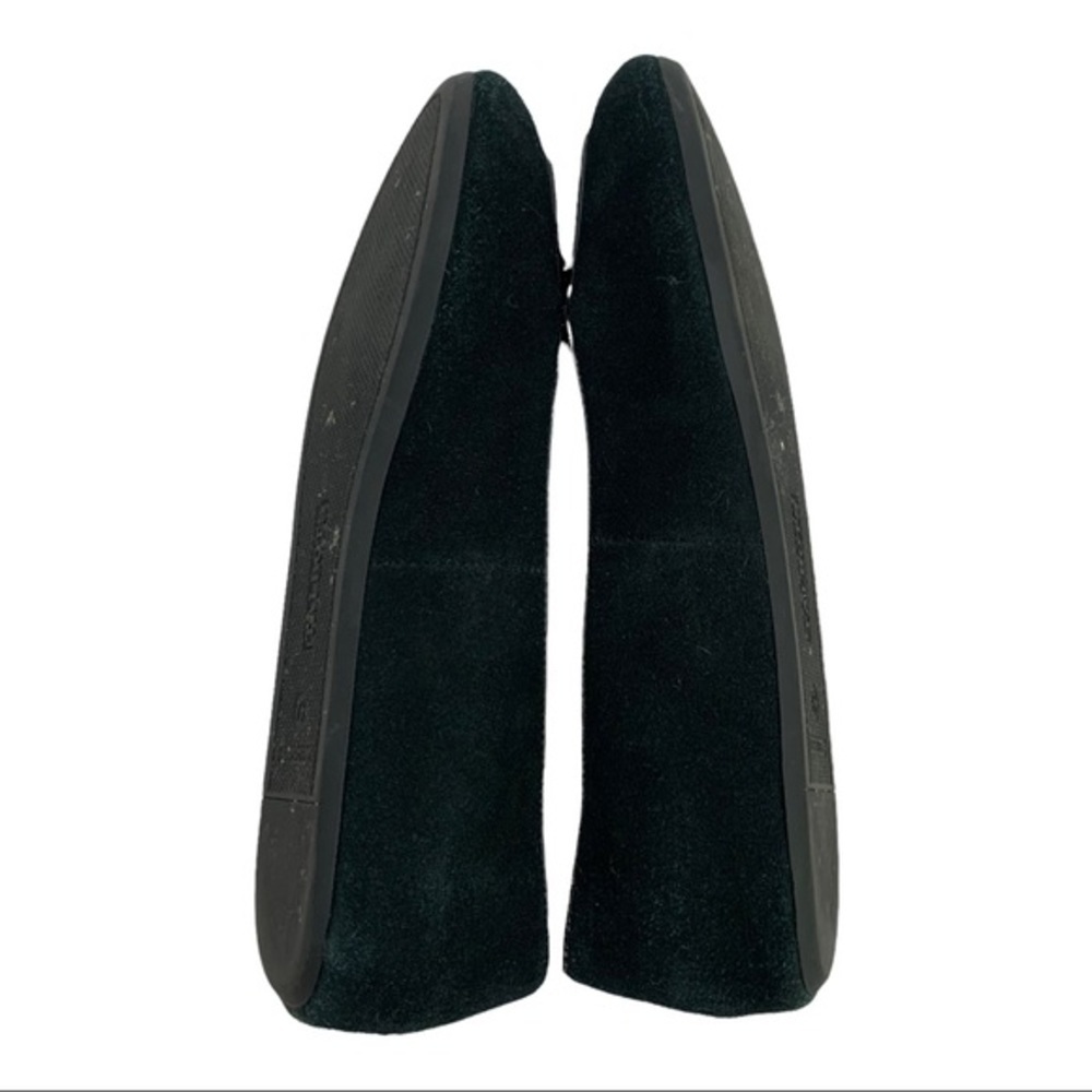 Talbots Black Suede Gold Studded Tassel Loafers Flats Women’s Size 7.5 - Picture 5 of 10